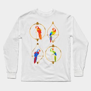 Tiki Birds Long Sleeve T-Shirt